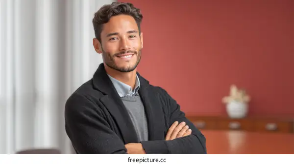 Portrait of a Confident Man