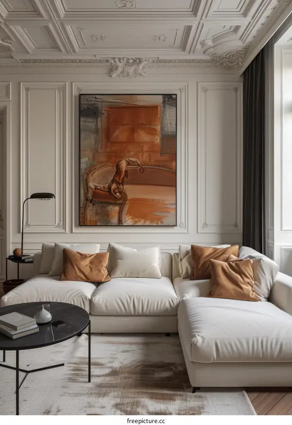 Elegant Living Room Interior Design