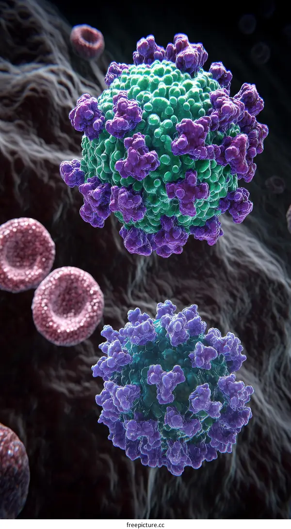 Virus Structure Illustration