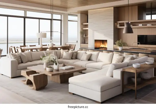 Modern Minimalist Living Room Interior Design