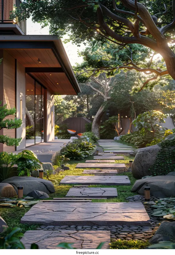 A Zen Japanese Garden That Blends Nature and Architecture