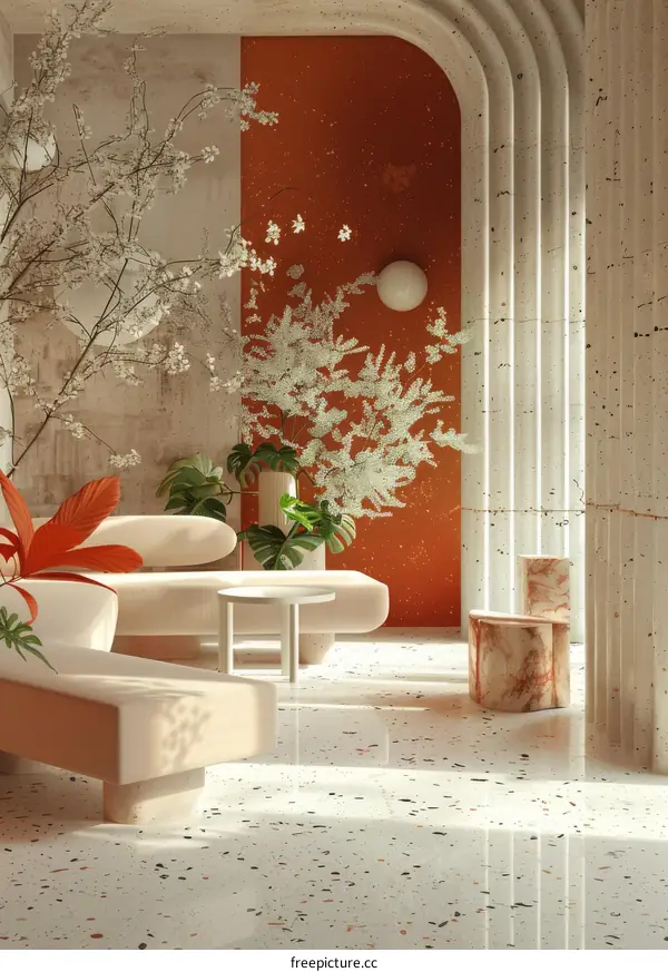 Modern Minimalist Living Room Interior Design