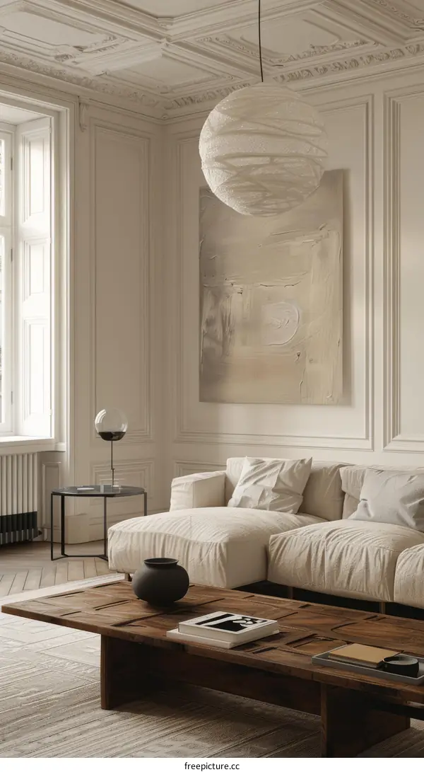 Modern Minimalist Living Room Interior Design