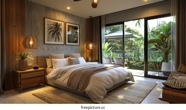 Beautiful Hotel Bedroom Suite: Interior Design