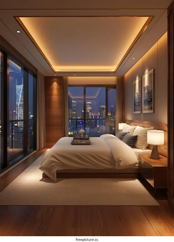 Modern Elegant Bedroom Interior Design