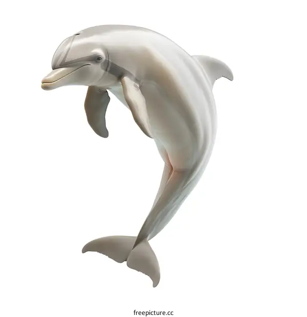 Leaping Dolphin Illustration