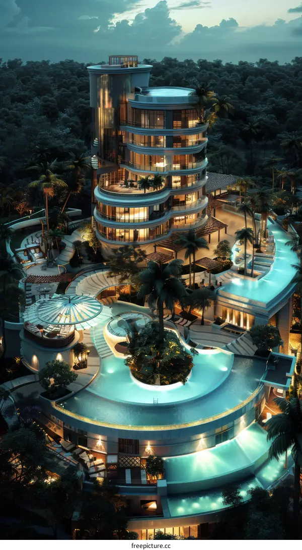 Luxury Tropical Villa with Private Pool