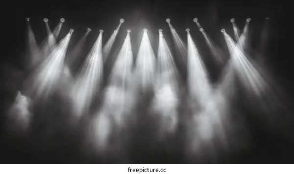 Stage Lighting Effects with Fog
