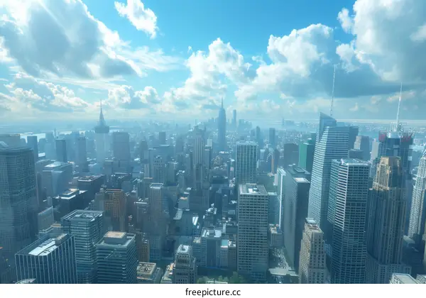 New York City Skyline from Top of the Rock
