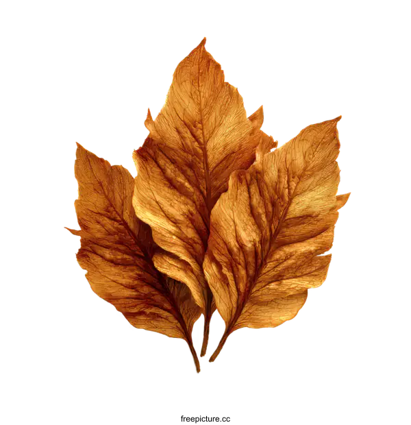 [Transparent Background PNG]Autumn Leaves Composition on White Background