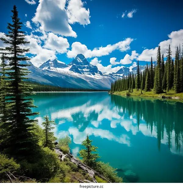 mountain lake landscape photography