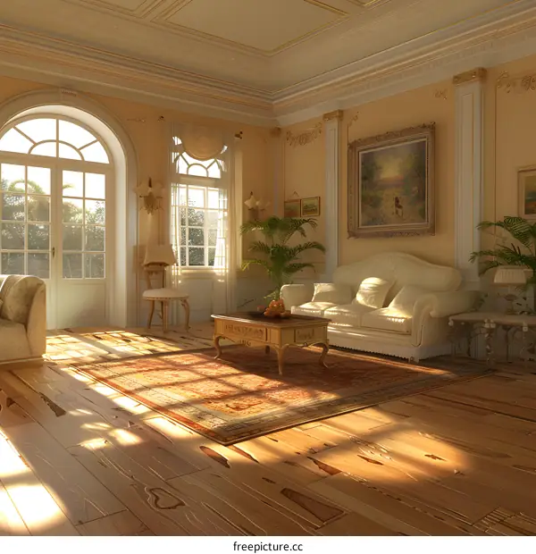 Elegant Living Room Interior Design