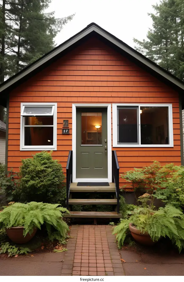 Small Rustic Cabin in Forest