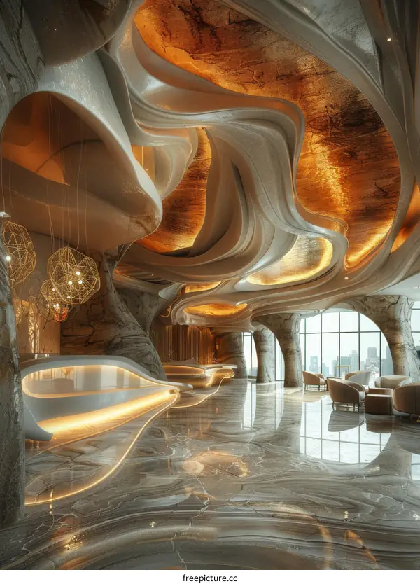 Luxury Hotel Lobby Interior: Modern Design That Exudes Grandeur