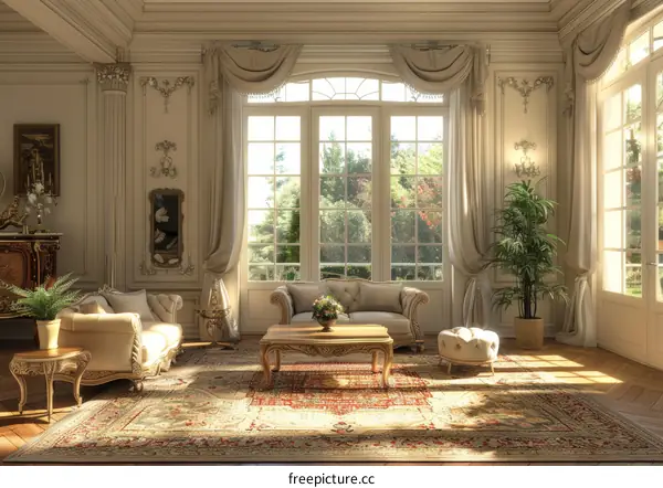 European-style living room