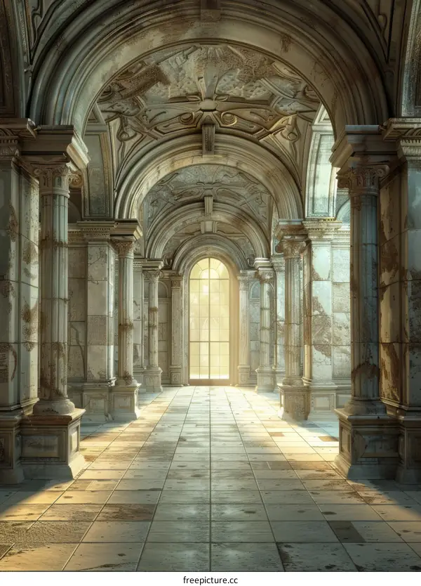 Lost Elven Hallway: A Mystical Passage