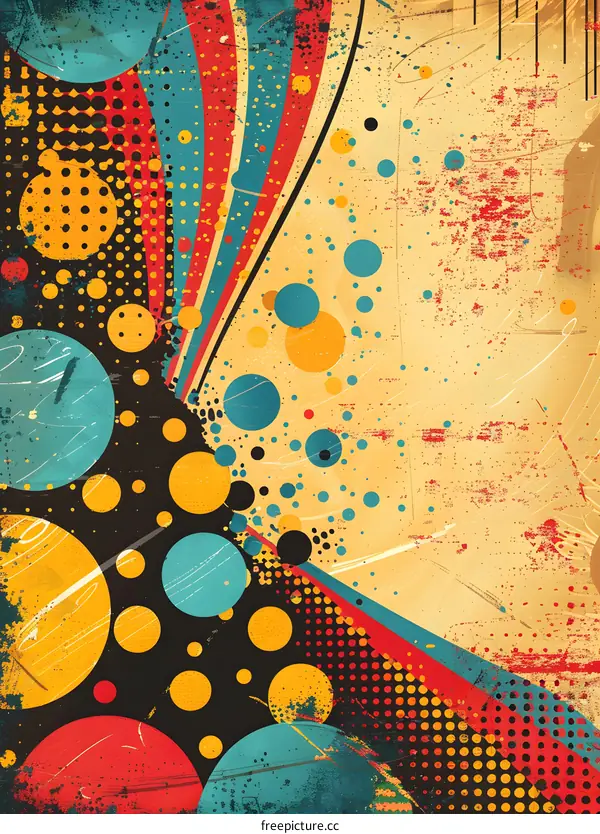 Retro Grunge Background