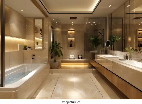 Luxury Modern Bathroom Interior Design