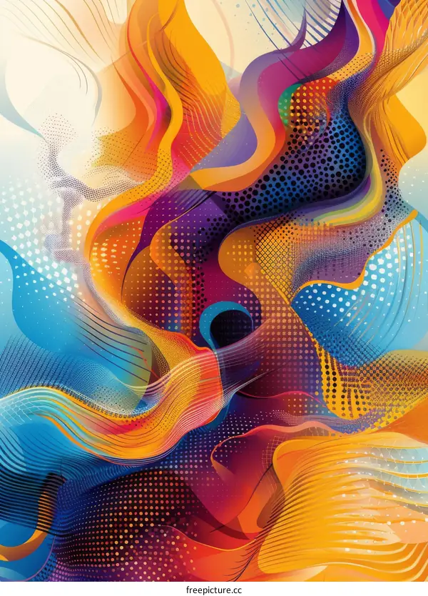 Flowing Geometric Patterns