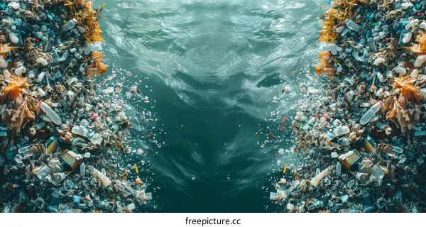 Plastic pollution in the ocean