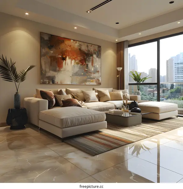 Living room interior design