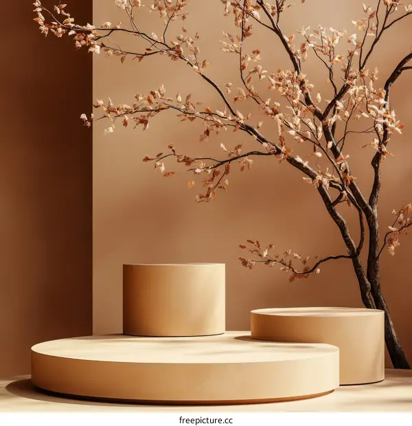 Autumnal Minimalist Product Showcase