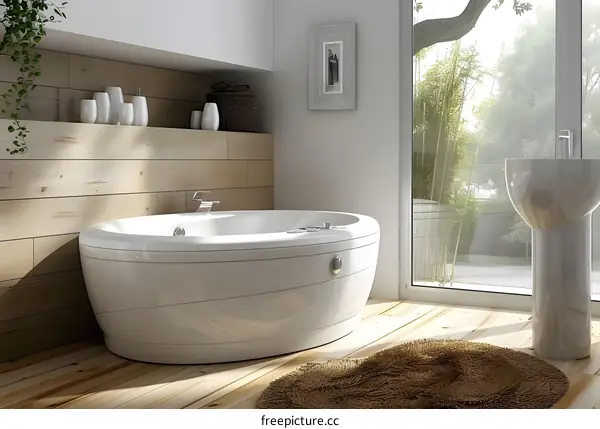 Japanese style bathroom design