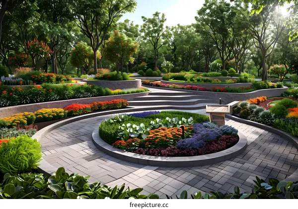 Landscape design效果图