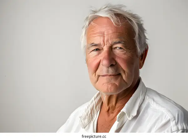 Portrait of a senior man