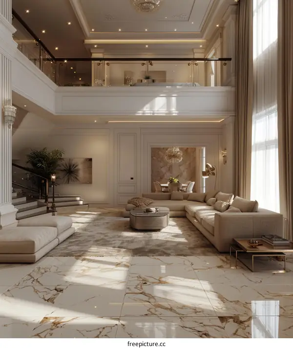 Modern Luxury Home Interior Design: Spacious & Stylish Villa