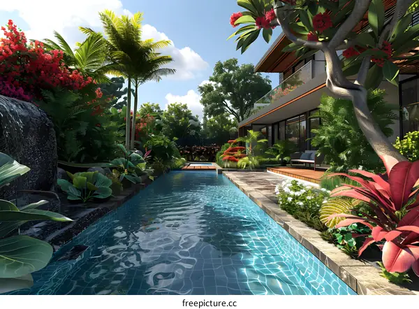 Tropical Pool Villa