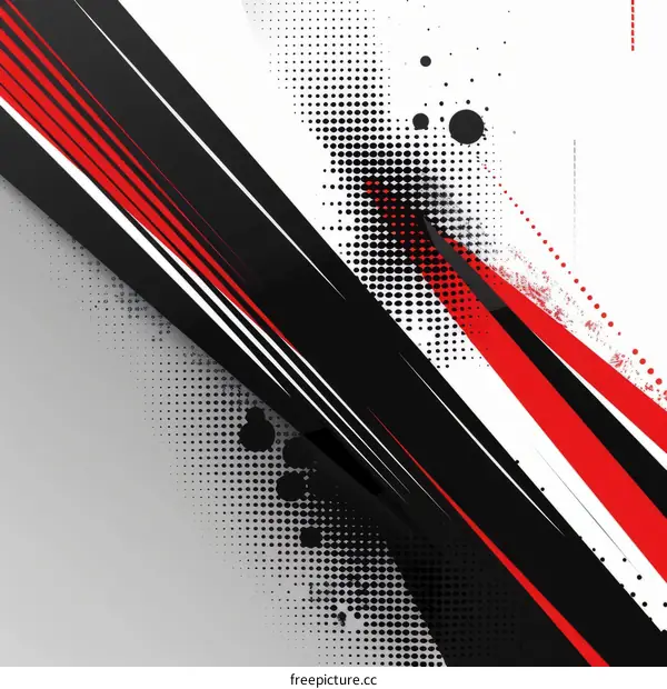 Black red and white abstract background