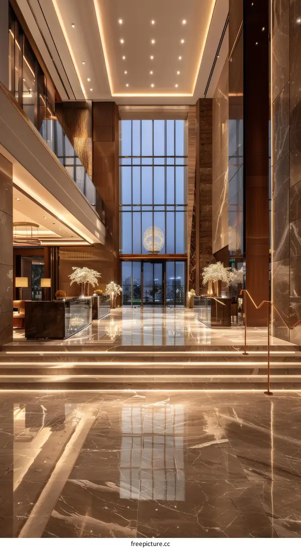 Luxury Hotel Lobby Interior Design