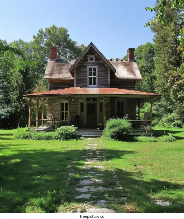Abandoned Cabin in the Woods