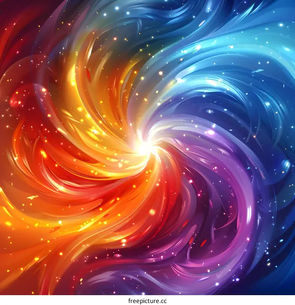 Colorful Nebula Vortex