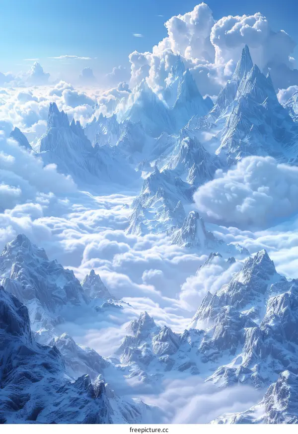 The Spectacular Snow-capped Mountains