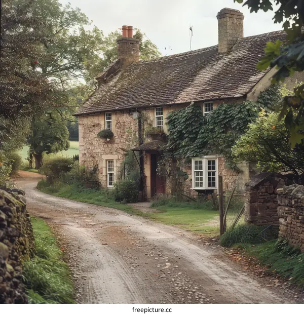Charming Stone Cottage Nestled in the English Countryside