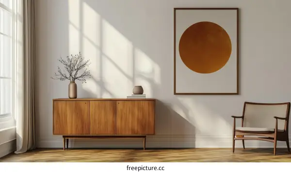 Modern Interior Living Room with Stylish Decor