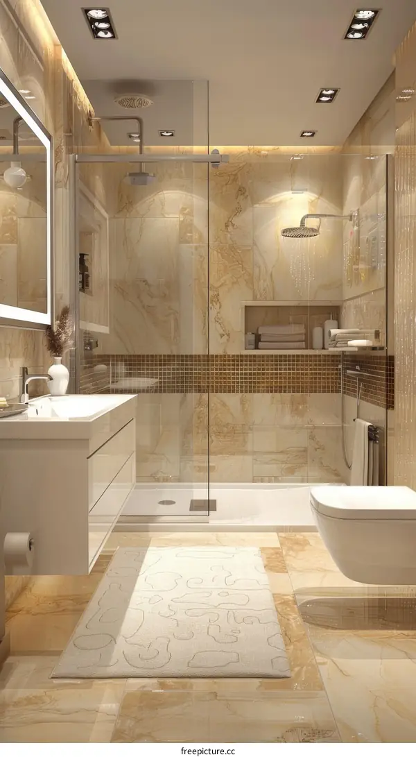 Luxury Modern Bathroom Interior Design