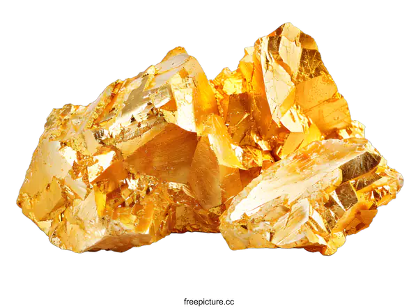 [Transparent Background PNG]gold nugget