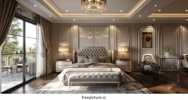 Elegant Luxury Bedroom Interior Design