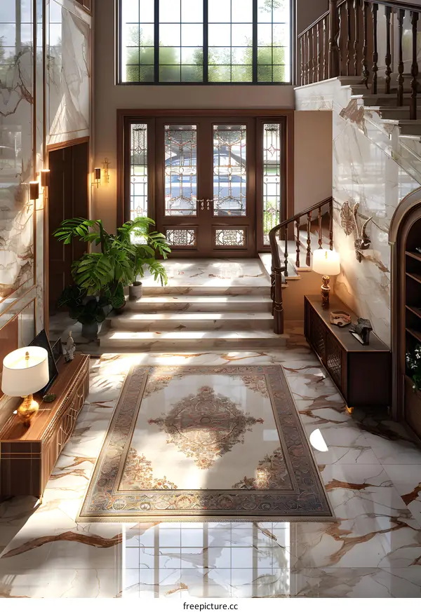 European style luxury house interior design