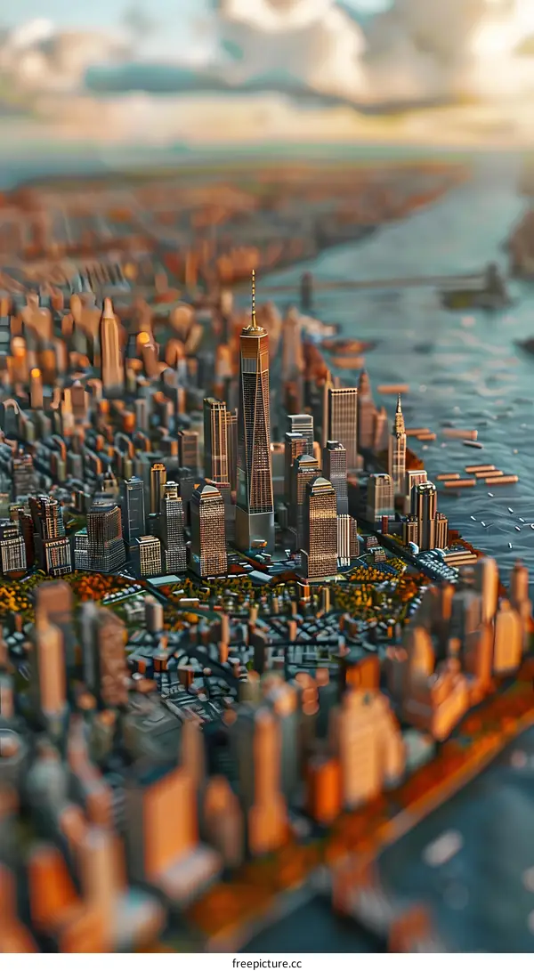 New York Cityscape Model