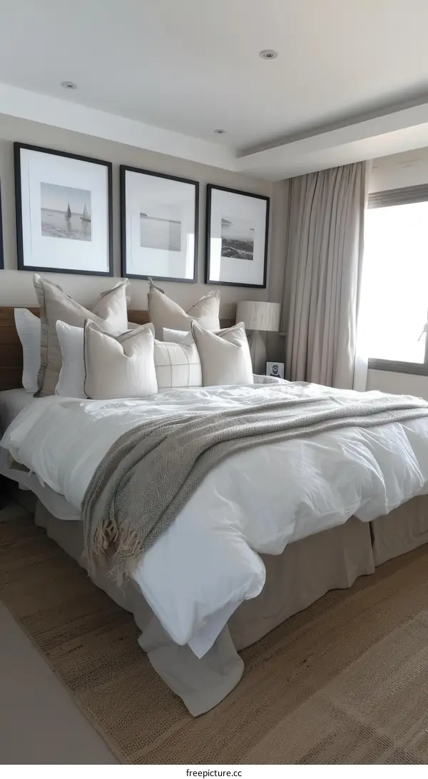 Elegant and Inviting Master Bedroom Suite