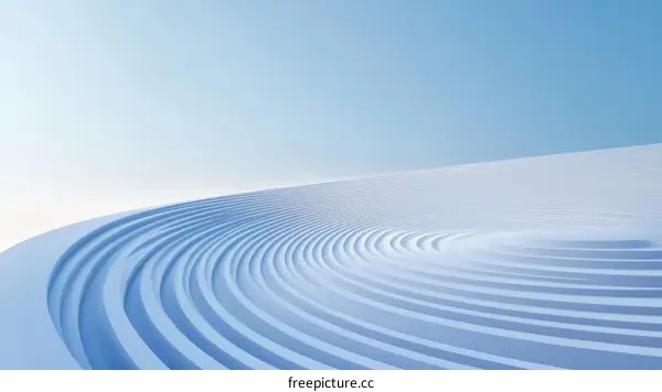 Abstract Light Blue Architectural Design