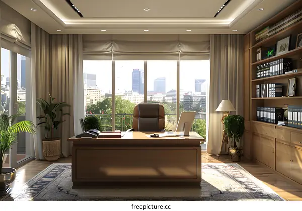 Luxury Home Office Interior Design