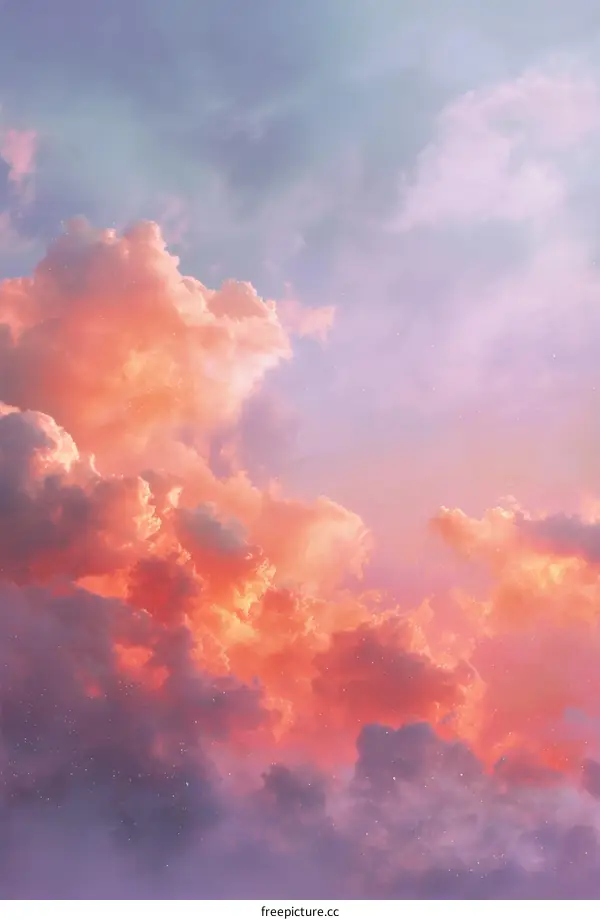 Stunning Colorful Cloudscape Sky Art