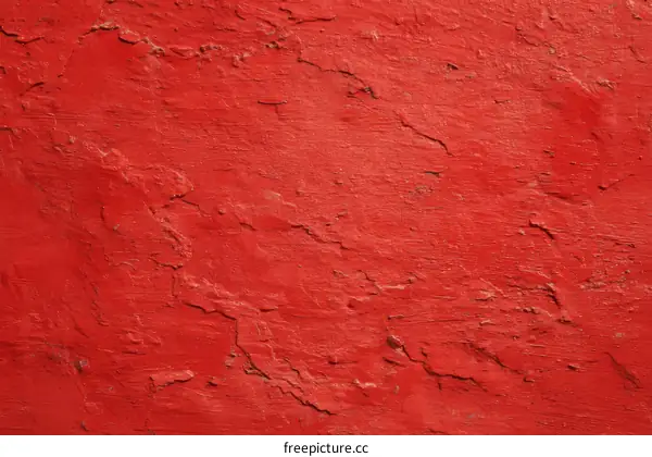 Red Textured Wall Background