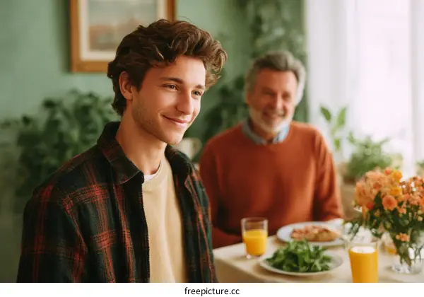 Family Dinner Time Togetherness