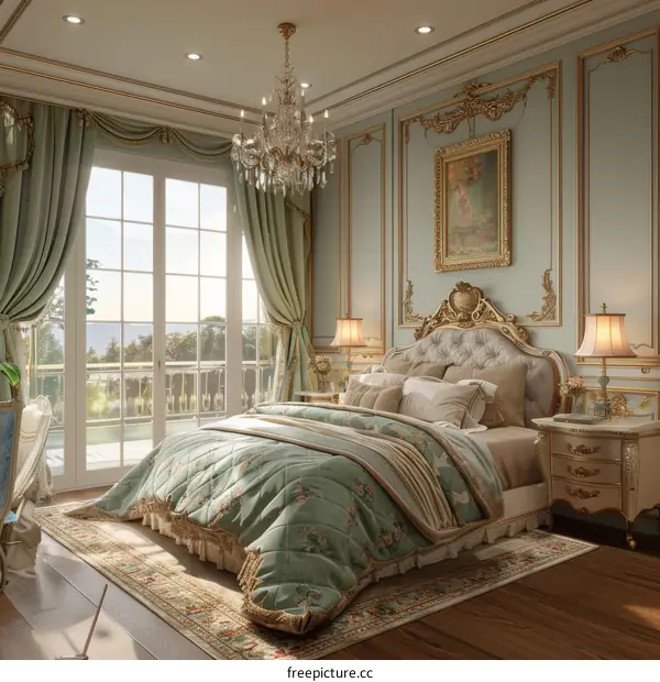 Elegant Classic Bedroom Interior Design